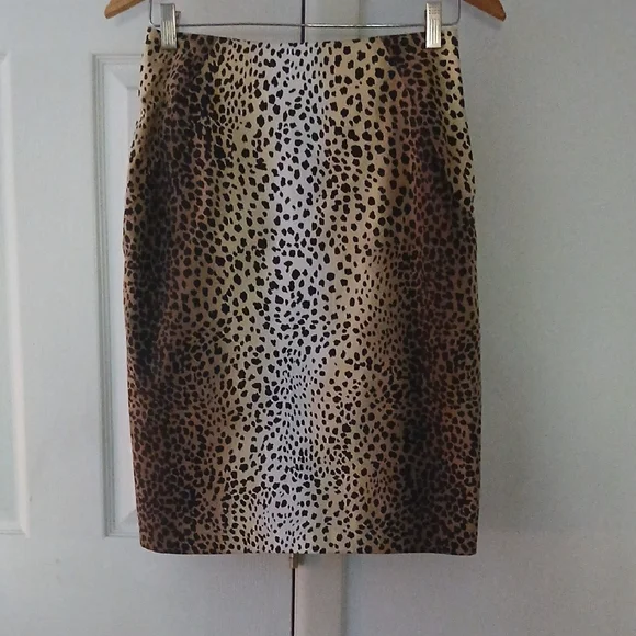 Pamela McCoy Animal Print Blazer and Skirt Set - Picture 8 of 11